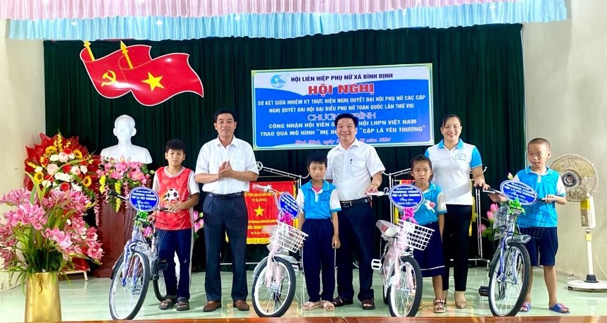 Hội LHPN xã Bình Định thực hiện tốt công tác an sinh xã hội