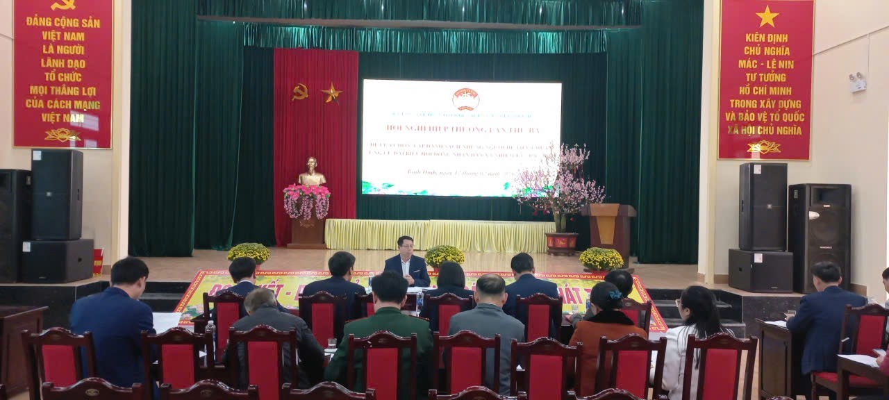 Xã Bình Định tổ chức Hội nghị hiệp thương lần thứ 3 bầu cử đại biểu HĐND các cấp nhiệm kỳ 2026-2031