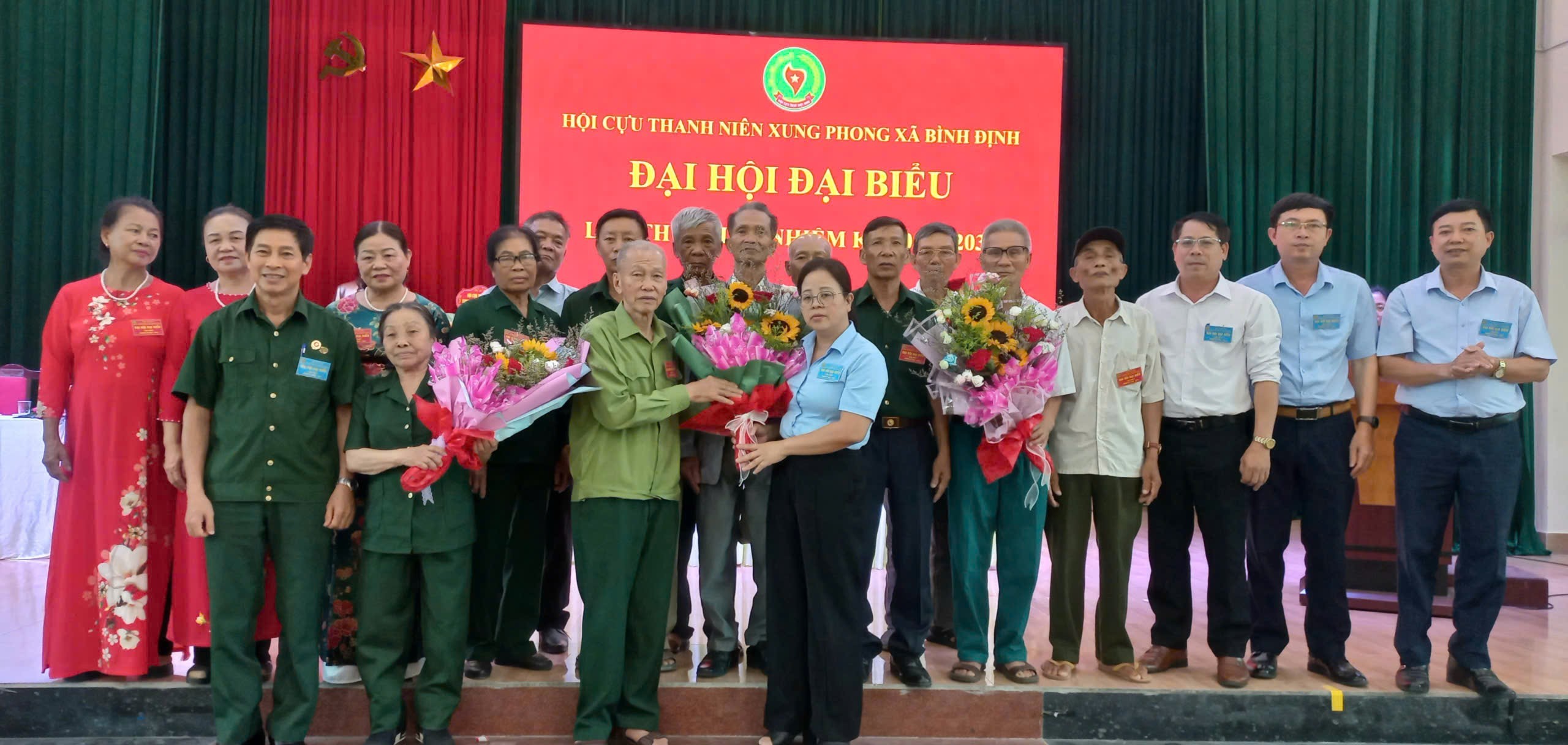 Đại hội Đại biểu Hội Cựu Thanh niên xung phong xã Bình Định, lần thứ nhất nhiệm kỳ 2026 - 2031