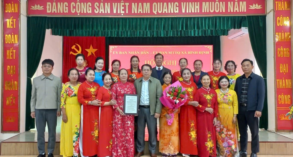 Công bố các quyết định hợp nhất Hội Cựu giáo chức xã Bình Định