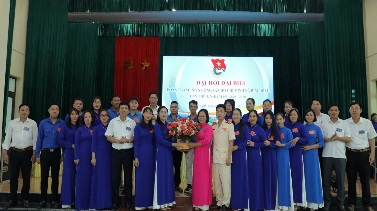 Đại hội Đại biểu Đoàn TNCS Hồ Chí Minh xã Bình Định lần thứ I,  nhiệm kỳ 2025 - 2030