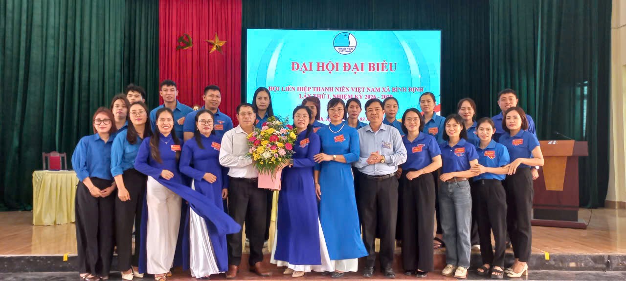 Hội Liên hiệp Thanh niên xã Bình Định tổ chức Đại hội đại biểu lần thứ I, nhiệm kỳ 2026-2029
