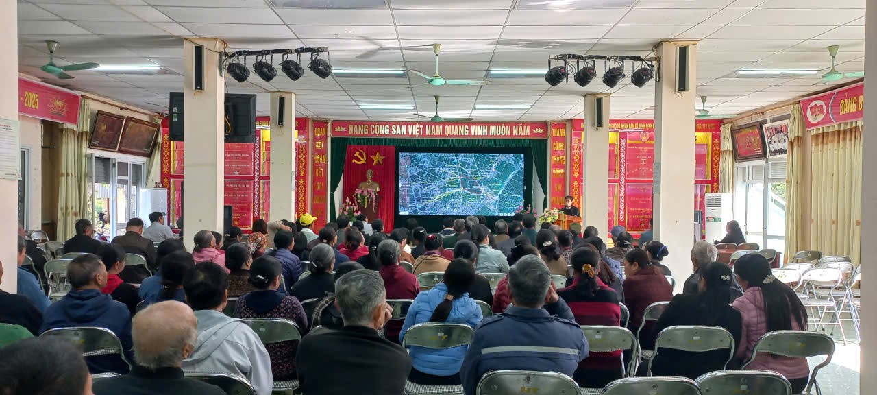 Công ty cổ phần đầu tư Thiên Sơn tổ chức hội nghị báo cáo đánh giá tác động môi trường dự án đầu tư xây dựng và kinh doanh hạ tầng cụm công nghiệp Cồn Nhất
