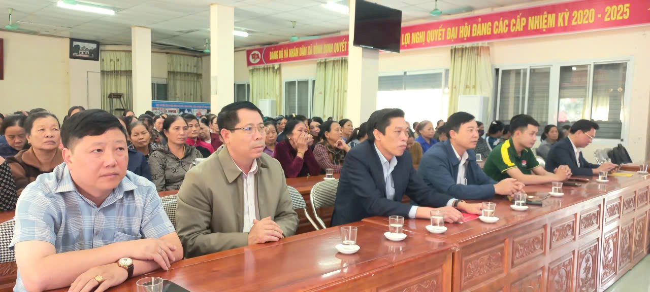 Bình Định tổ chức tập huấn sản xuất gắn với hội thảo sử dụng phân bón Tiến Sỹ Nông