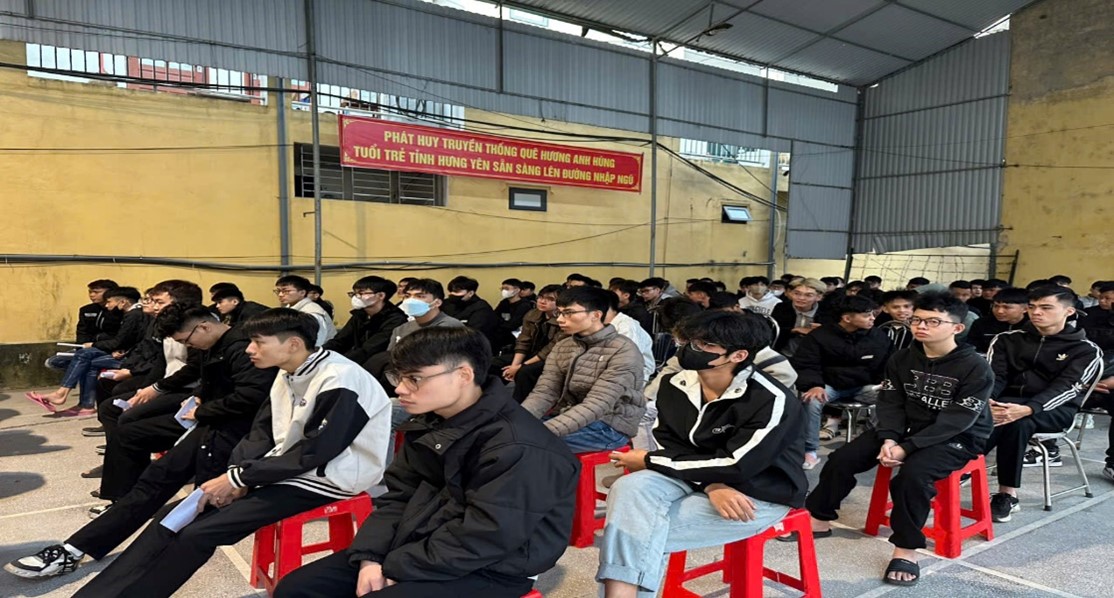 Bình Định - nam thanh niên thực hiện khám tuyển nghĩa vụ quân sự  đạt trên 98%