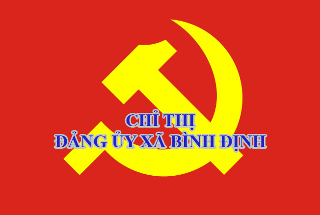 Chỉ thị của Đảng ủy xã Bình Định về việc tăng cường công tác lãnh đạo, chỉ đạo thực hiện nhiệm vụ tuyển chọn, gọi công dân nhập ngũ năm 2026
