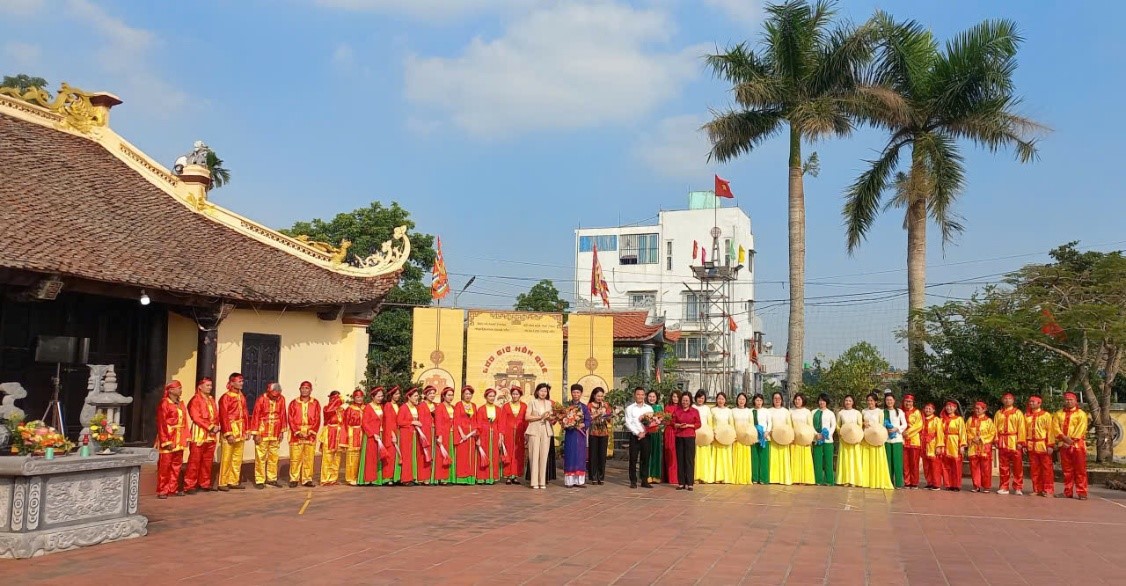 Bình Định tổ chức chương trình “Lưu giữ hồn quê” tại đình Thượng Hiền, thôn Phú Cốc