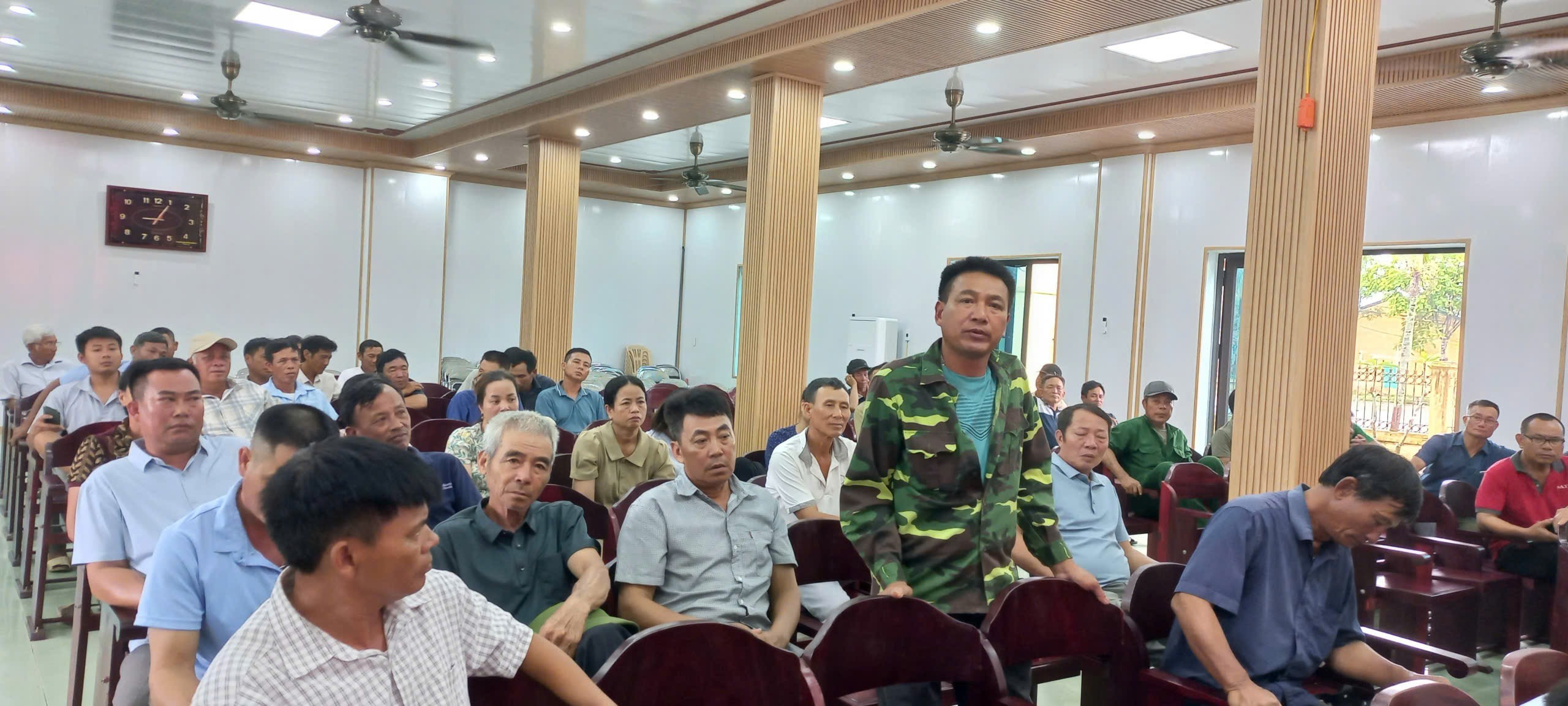 Hợp tác xã Sản xuất kinh doanh dịch vụ nông nghiệp xã Bình Định tổ chức hội nghị thống nhất giá thu dịch vụ máy nông nghiệp vụ xuân năm 2026